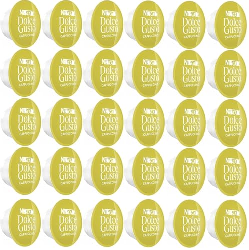 Compatible with Dolce Gusto Machine 50 x Cappuccino Milk Pods Only (NO COFFEE PODS) Sold Loose