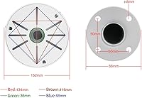 Vista 3 de Soporte de montaje de cámara de seguridad, soporte de montaje en pared universal para cámara de seguridad CCTV/cámara IP