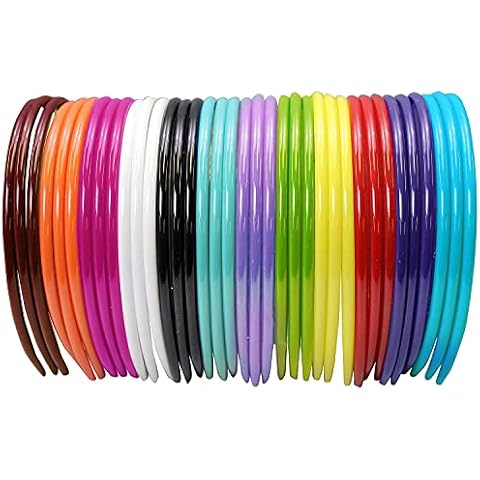 CoverYourHair Colorful Headbands 36 Pack Cover