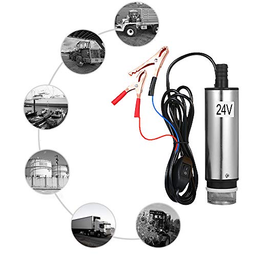 DC 12 V / 24 V Bomba Submersível para Bombeamento de Óleo l Água 51mm Óleo de Água Bomba de Transfer