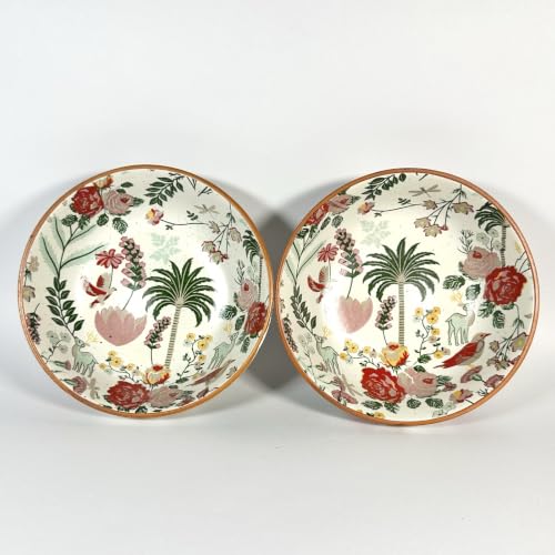 Image of SNS Palm Jumeirah Ceramic Serving Bowl Set of 2 | Salad, Curry & Snack Bowls