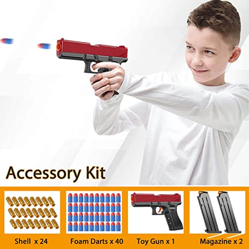 Soft Dart Ejecting Toy - Kids Foam Darts Shoots Toy Model With 40 Pcs Eva Darts Shooting Games Education Toy Model For 6 7 8 9 14+ Kids Boys Birthday #TOP1