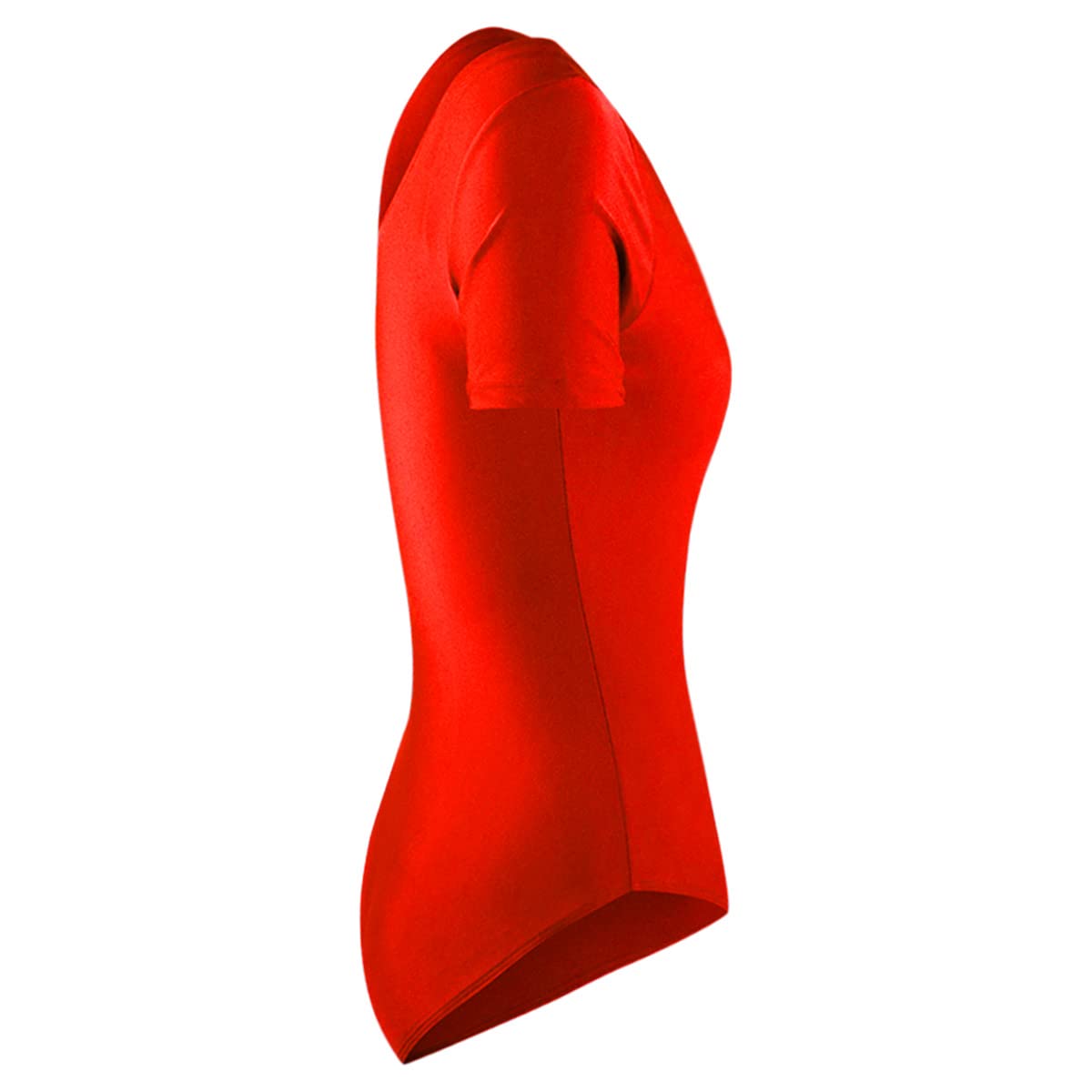 Intermezzo Body de ballet para mujer 3050 Bodyly Mc – Cuello redondo delantero y trasero – Manga corta – Fabricado en España