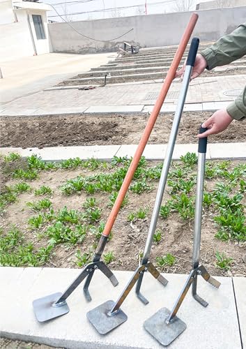 Utensile per rimozione di pali in metallo, con manico lungo per calcestruzzo, tende e recinzioni, sollevatore per barre per cemento armato senza sforzo per una facile rimozione dei pali