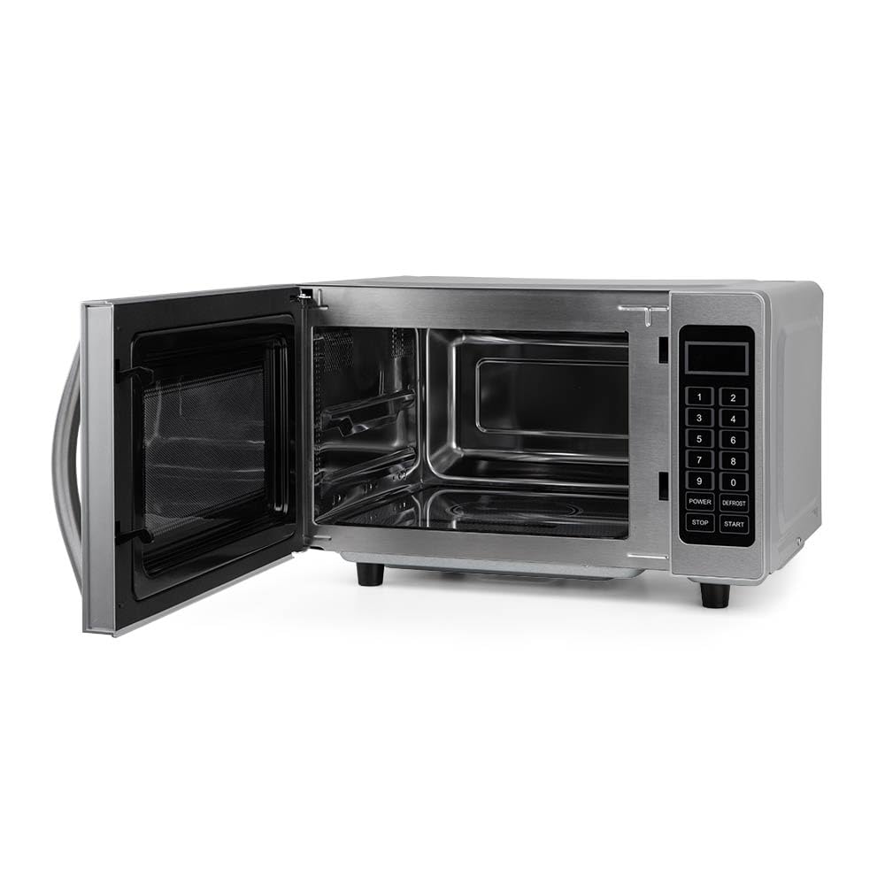 Microondas Orbegozo MI 2580 PR profesional, 25 litros, 1000W, Cavidad interior en acero inoxidable
