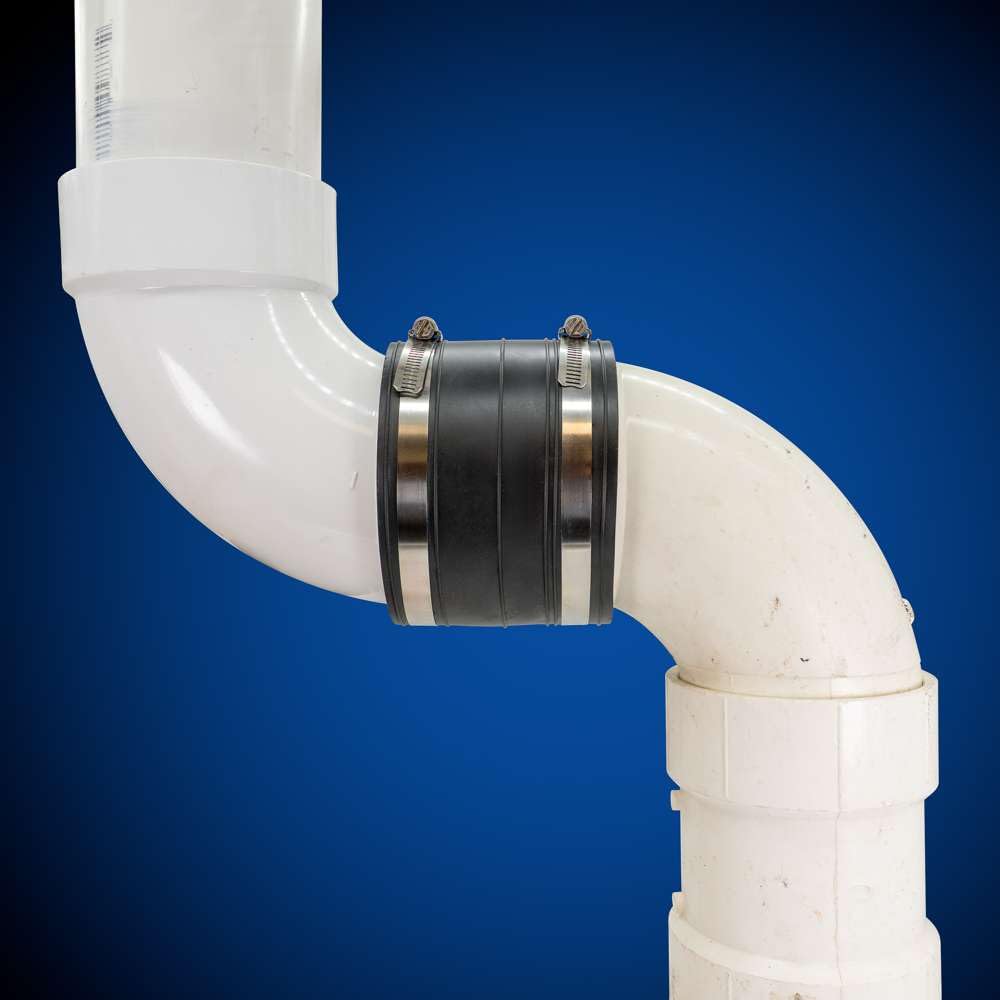 Amazon.com: Fernco P1060-44 Flexible PVC Coupling For 4 Amazon.com: Fernco P1060-44 Flexible PVC Coupling For 4