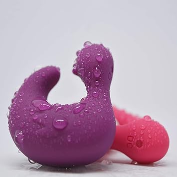 Duck - Masajeador vibrador de silicona recargable por USB ...