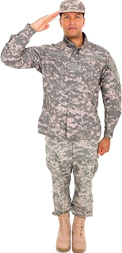 SP12506 Camo Hombre Militar Salute Cartón Recorte Standee Standup