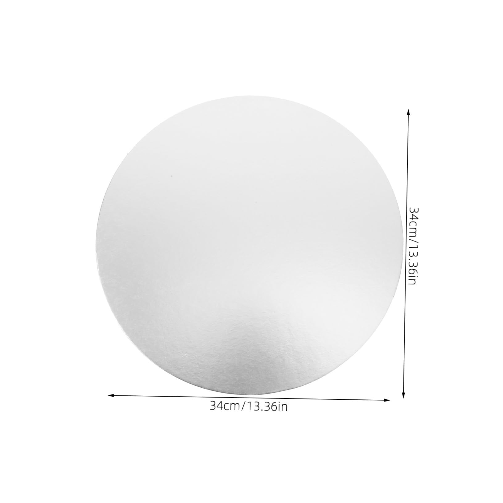 Luxshiny 10pcs Cake Display Boards Cake Plates for Desserts Wedding Serving Trays for Birthday Parties and Festive Celebrations