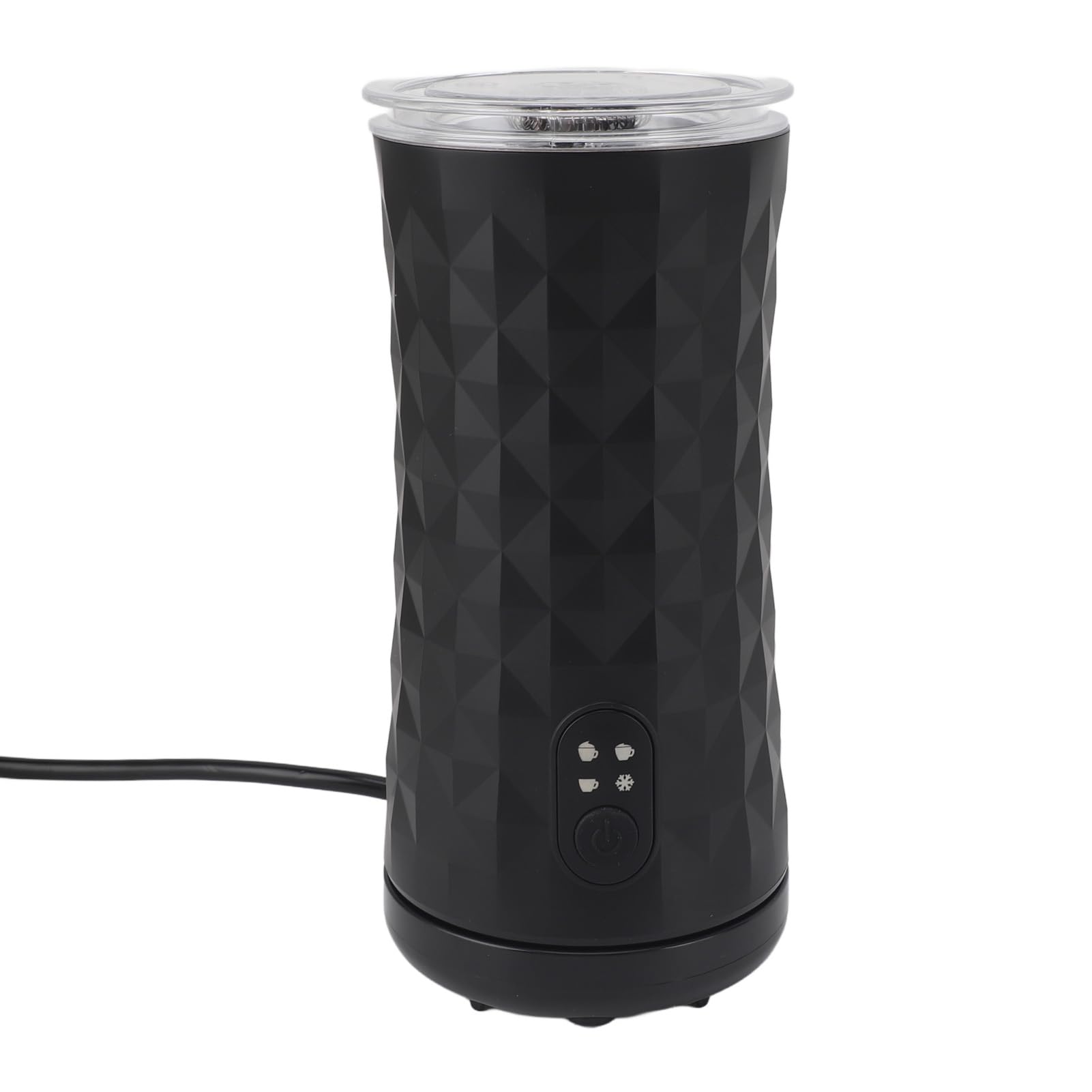 aqxreight Leche Eléctrica Frother 400W Formador de Espuma de Leche Automática 4-en-1 para Espuma de Espuma Numerosa y Espumosa Densa con Operación Tranquila (EU enchufe 220V)