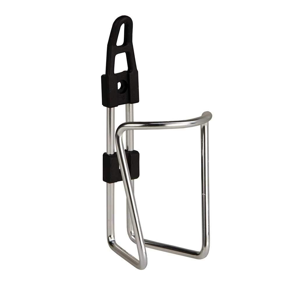 Fischer 86086 aluminiowy uchwyt na bidon, srebrny, jeden rozmiar