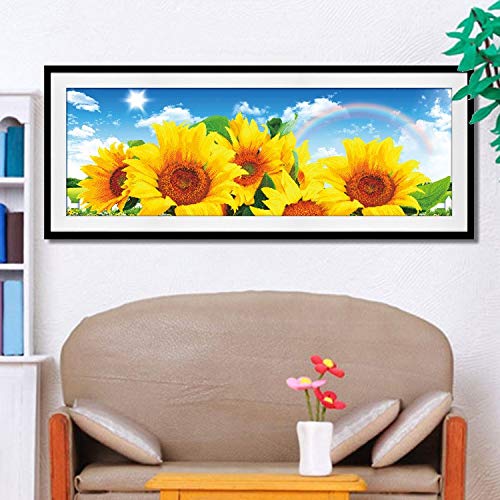 Diamond Painting Complet Fleurs Jaunes pour illuminer le salon avec un art mural unique