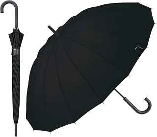Wpc. Classic 傘 長傘 16本骨 耐風 グラスファイバー 雨傘 メンズ レディース 親骨：60cm シンプル UVカット 風に強い | 通勤 通学 CS02-001-001