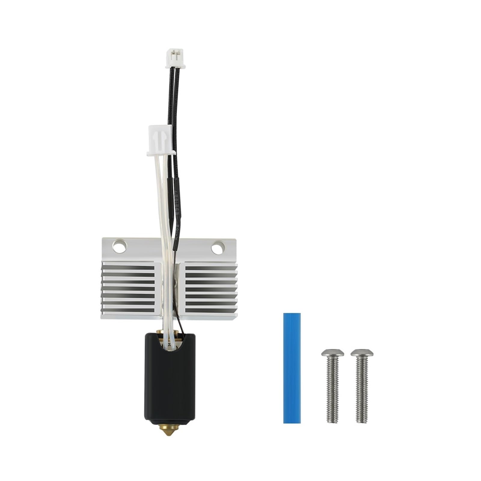 Kit Hotend for blocco riscaldante in ceramica Termistore Ugello in ottone Estrusore Stampa Stampante 3D Hot End(Kit A)