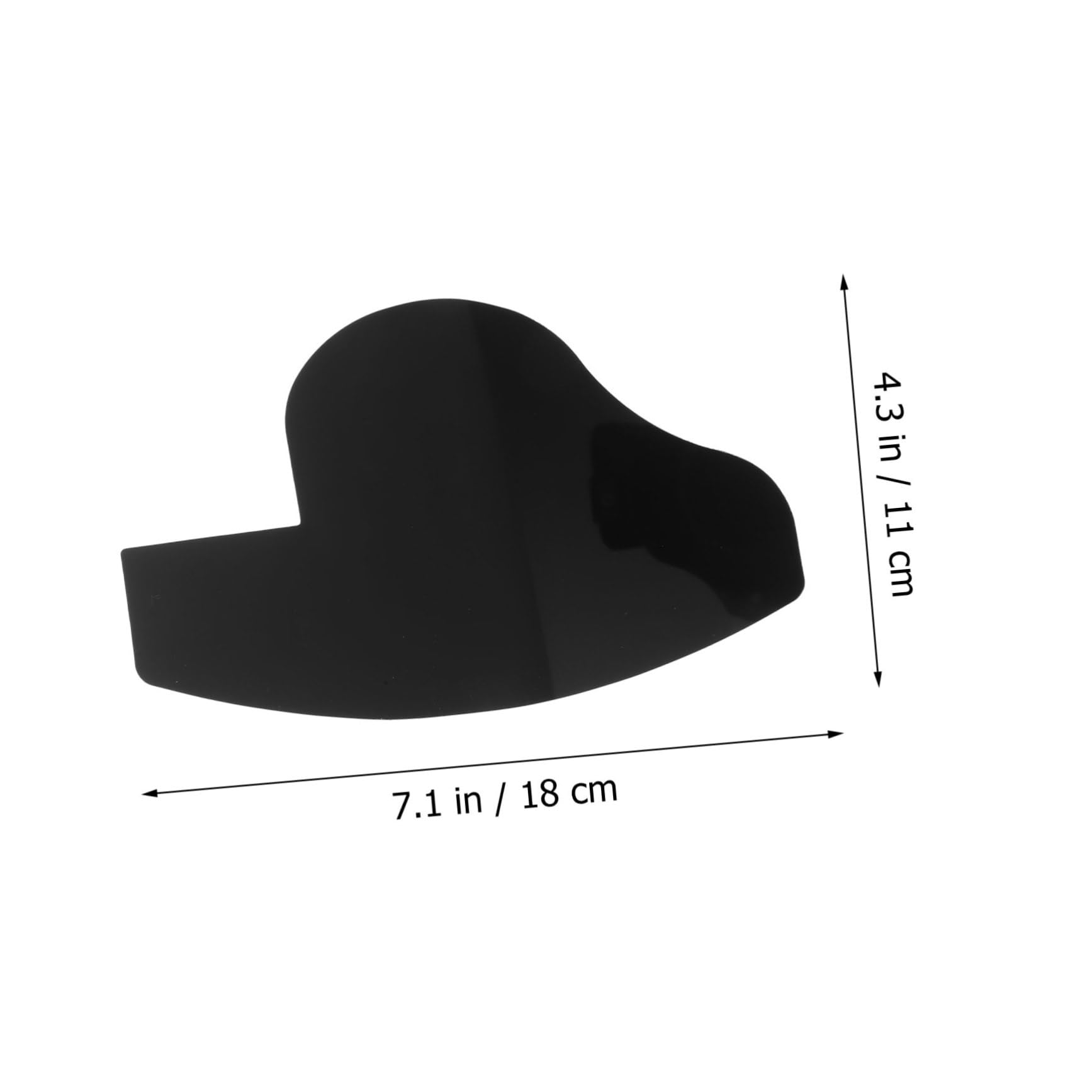 Gogogmee Hairline Enhancing Card Set of 4 Men's Beard Shaping Tool Hairline Shaping Template Hair Fiber Spray Applicator