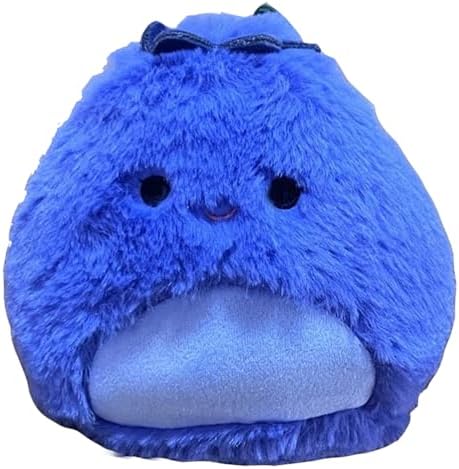 Squishmallows Bluby Blueberry Fuzzamallow 5 Inch Blue Fruit Collectible Animal Mini Small image 2