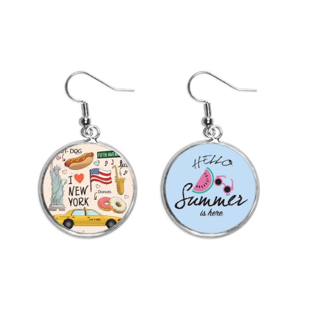 Pendientes de sandía perfectos para lucir en tus planes de verano 5