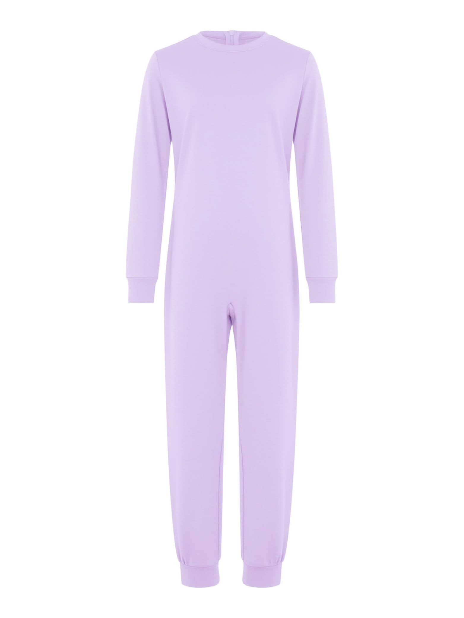 Grenouillère avec Fermeture Eclair au Dos Enfant Garçon Fille Combinaison de Soin Manches Longues Salopette Sanitaire Vêtements Adaptés