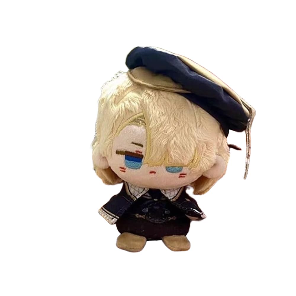 Anjinguang Anime Furina Plush Figure 12cm Lynette/Citlali/Yae Miko/Hu Tao Soft Stuffed Mini Hug Pillow Wallet Pendant Schoolbag Accessories