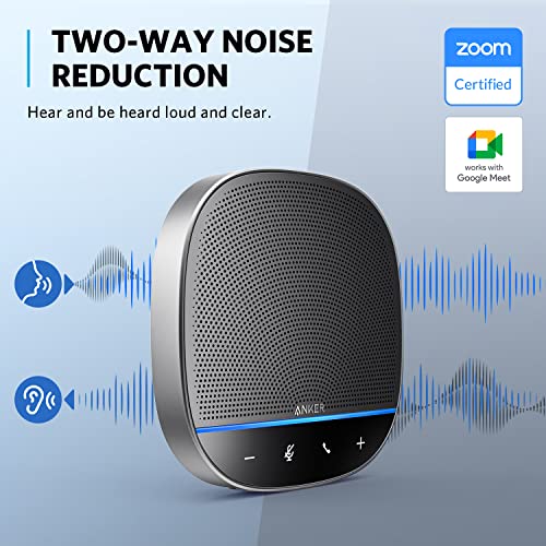 Anker Powerconf S500 Speakerphone With Zoom Rooms And Google Meet Certifications, Usb-C Speaker, Bluetooth Speakerphone For Conference Room, Conference Microphone With Premium Voice Pickup #TOP1