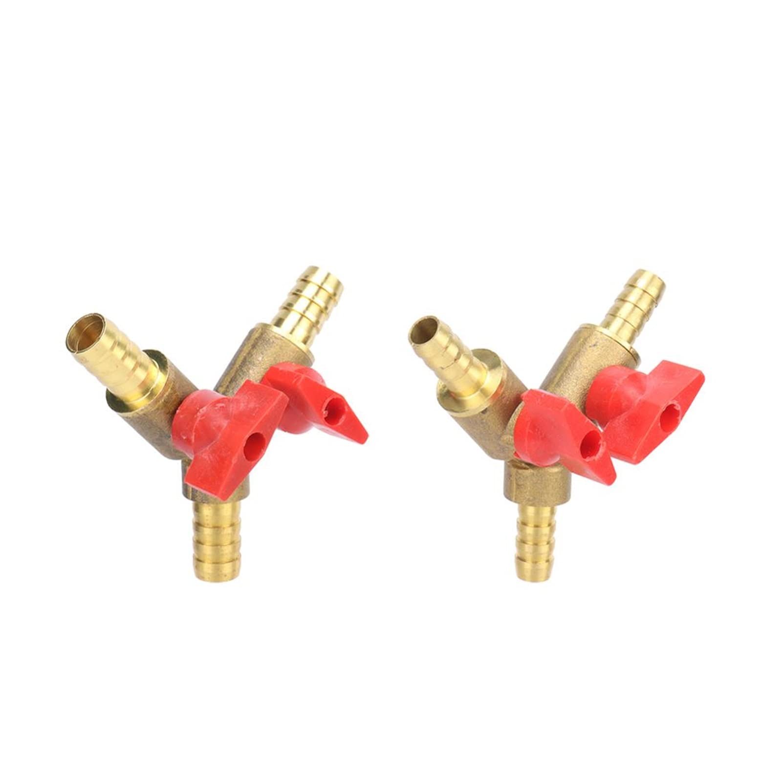 Tuyau barbe 10mm laiton en Y anti-fuite pour réparer les circuits d'air comprimé