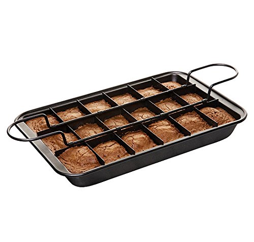 5 STAR SUPER DEALS The Perfect Portion Solution Brownie Pan