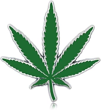 420 Leaf 3D Metal Car Emblem Auto Badge Vehicle Decal Motorcycle Sticker