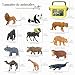 Imagen de Mini Tudou Juguetes Animales Safari Figuras