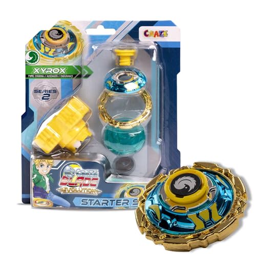 CRAZE Blade Kampfkreisel - Starter Set Evolution Xyrox - Kreisel Metall...