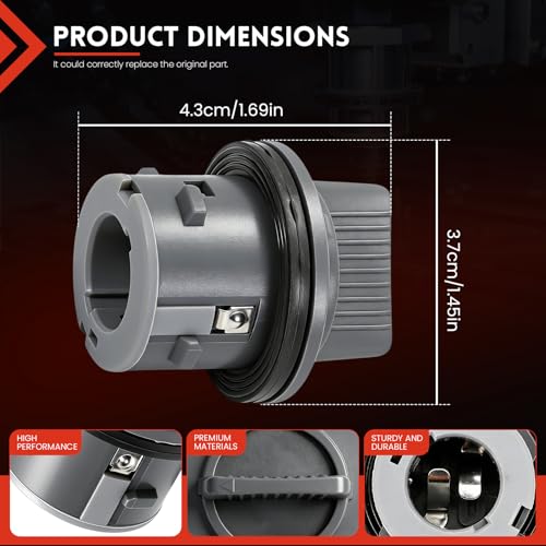 Portalámparas 92166-F1000 de doble contacto 1016 para pilotos traseros de KIA Optima y Forte 6