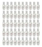 SIPA Bulk Hand Sanitizer Jasmine Scent Travel Size Bundle 1.69 oz Cap bottle each(Pack of 50) Protec
