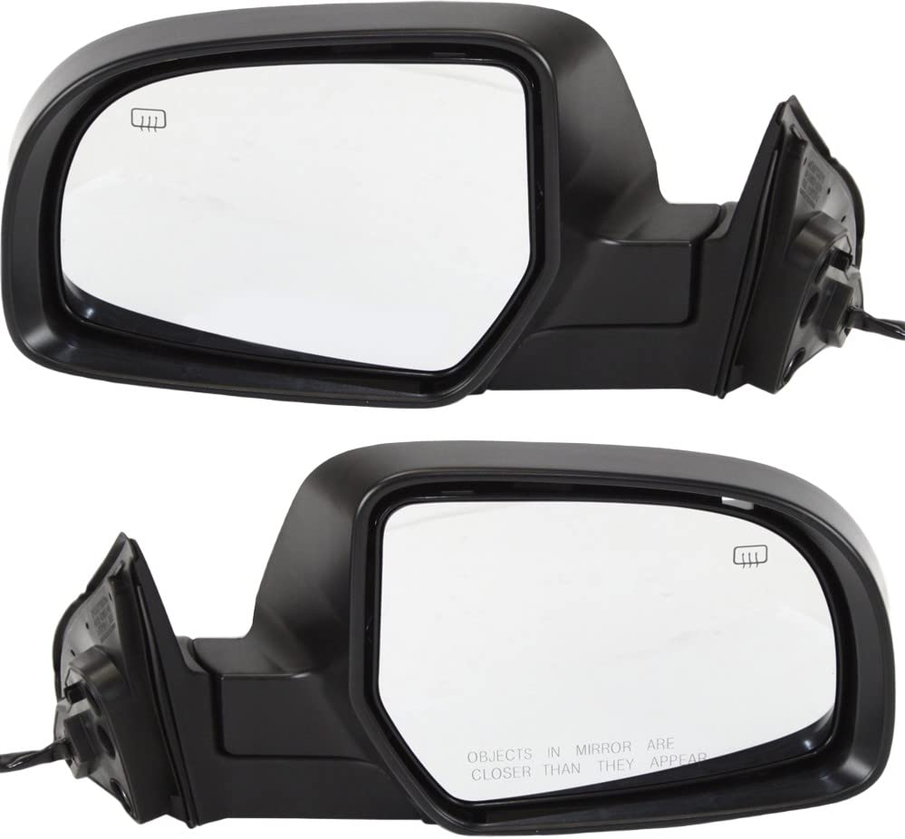 Garage-Pro Driver & Passenger Side Power Heated Mirrors for Subaru Outback Legacy 2011-2014 with 2 Caps Build Date Up To August 2013