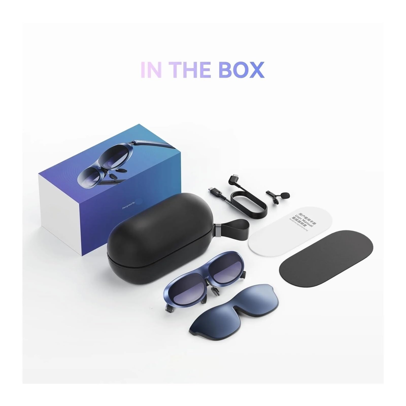 Compatible For Rokid Max AR Glasses, Smart Glasses With 360" Micro-OLED Display, Compatible For Google Play, Media Streaming: Amazon.co.uk: Electronics & Photo