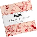 Sally's Stitches Charm Pack by Betsy Chutchian; 42 5-Inch Precut Fabric Quilt Squares