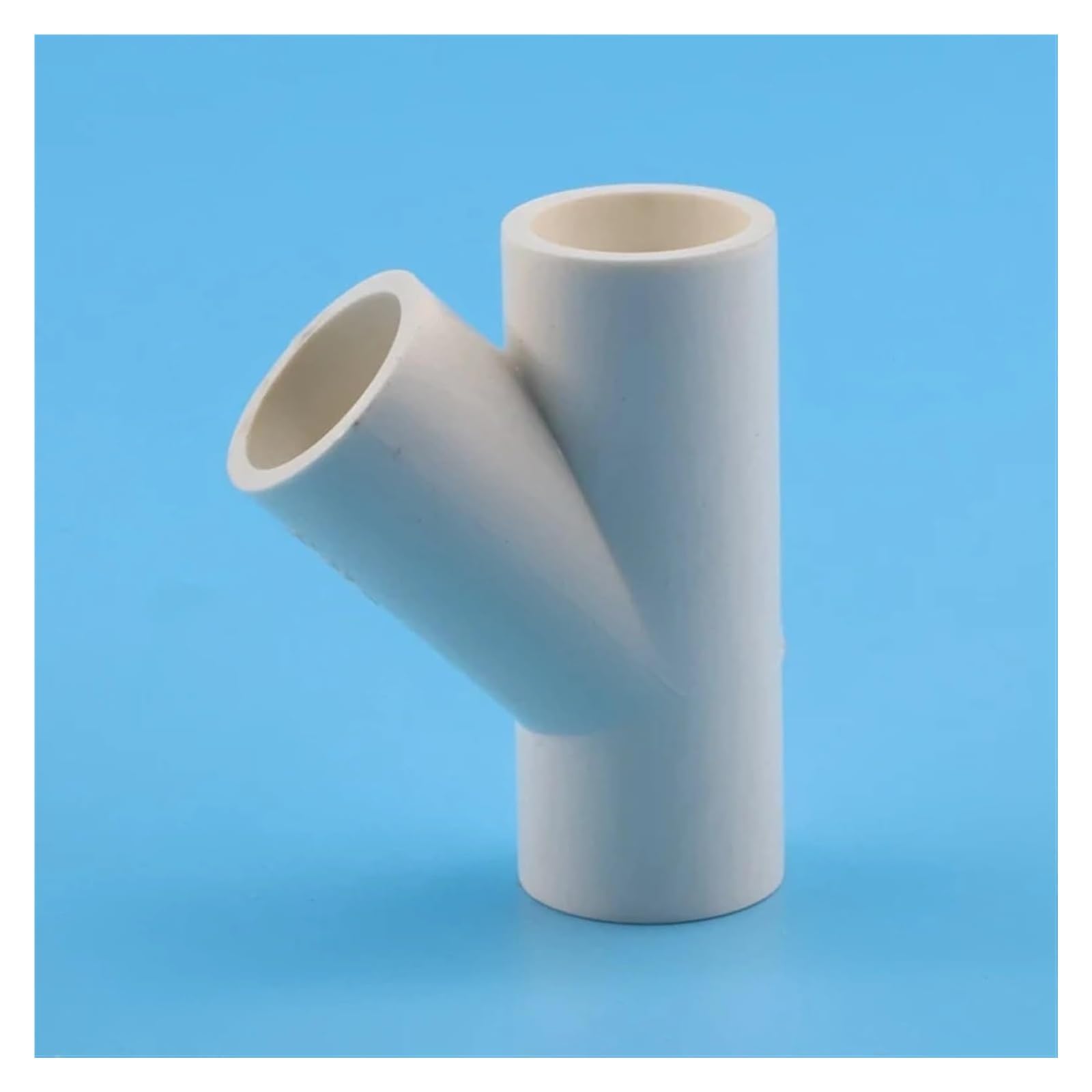 Conectores deslizantes de PVC para tuberías, Accesorios de tubería Agua PVC, Codo Recto, Cruz en T, Juntas 3/4/5/6 vías, 20-32mm, Multicolor(Inclined tee,25MM-5PC)