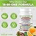 Dash of Vigor 18-in-1 Diosmin Hesperidin Supplement, Quercetin with Bromelain, Zinc, Vitamin C with Rutin Supplement, Horse Chestnut Extract, Butcher's Broom Extract, USA, 60 Capsules