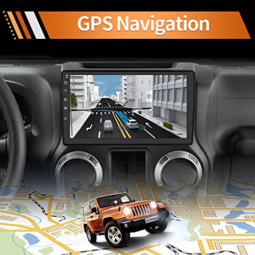 Awesafe Car Radio Stereo Andriod 11 For Jeep Wrangler Jk Compass Grand Cherokee Dodge Ram 1500 With Built In Apple Carplay Andriod Auto #TOP5