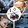 Solar Car Air Freshener | Helicopter Solar Rotating Car Air Freshener Long-Lasting Fragrance - Rotating Solar Aromatherapy Oil Diffuser Natural Diffuser Car Perfume for Men Women #3