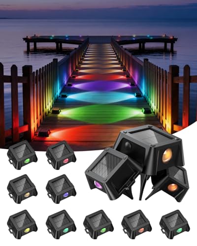 TECKNET Solar Driveway Lights...