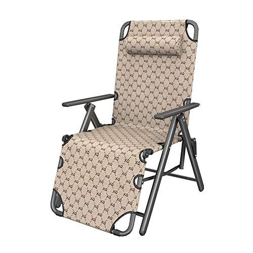 Sun loungers outdoor de jardin pour terrasse et patio pliable réglable FANDIAO