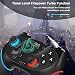 Mando inalámbrico Bluetooth, función Turbo Ajustable, Eje giroscópico Doble, Joystick 3D de...