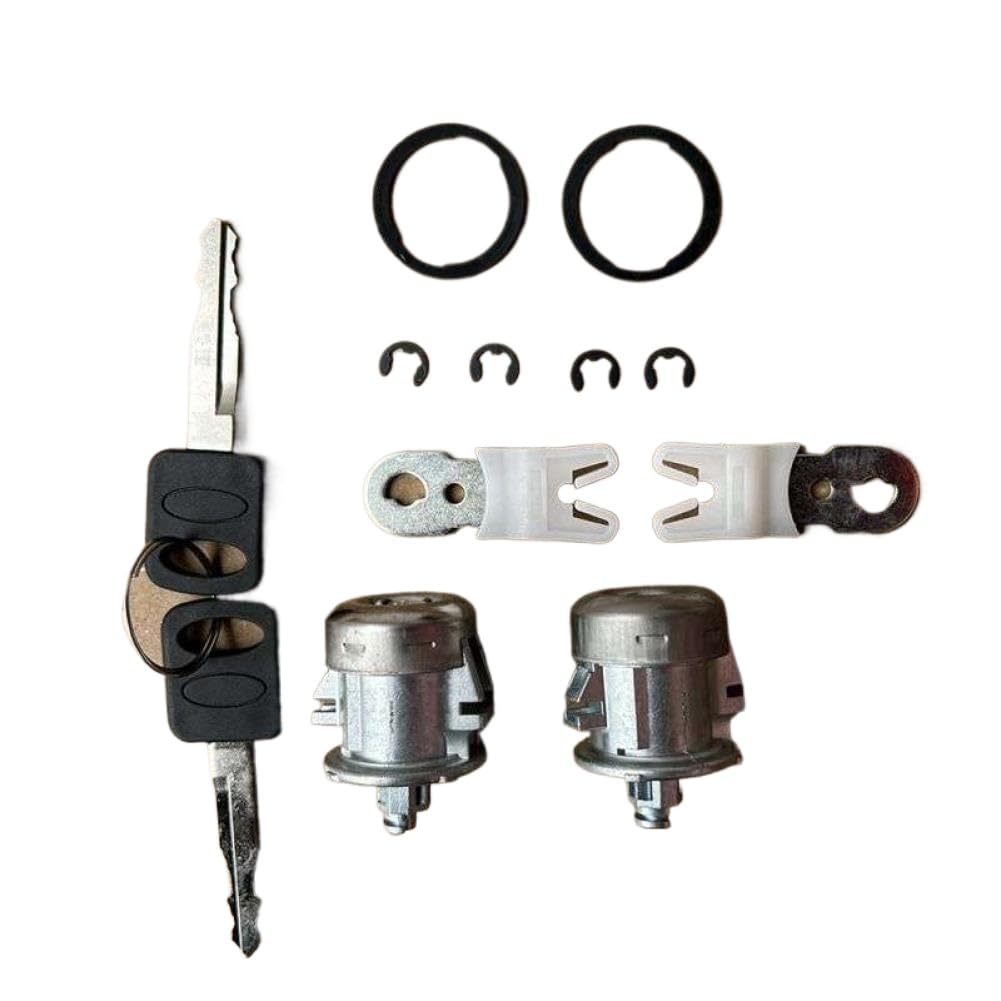 Ignition Switch Lock Cylinder Accessory with 2 Door Locks Compatible with Excursion F-250 Freestar 7012802