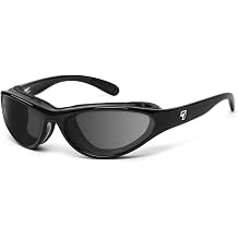7eye VIENTO Photochromic Motorcycle Sport Sunglasses, UV Protection Goggles | Extra Small to Medium Fit Full Wrap Around, AirShield Wind Blocking Foam Seal, Helmet Compatible, Shatter Resistant Lenses