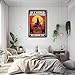 FLFGIDD Metal Tin Sign A world full of bookworms be a book cat Style Retro Metal Tin Sign Wall Decor Coffee Barthroom Garage Bar Room Decor Retro Style s Metal Signs 8x12inch-with Metal Frame