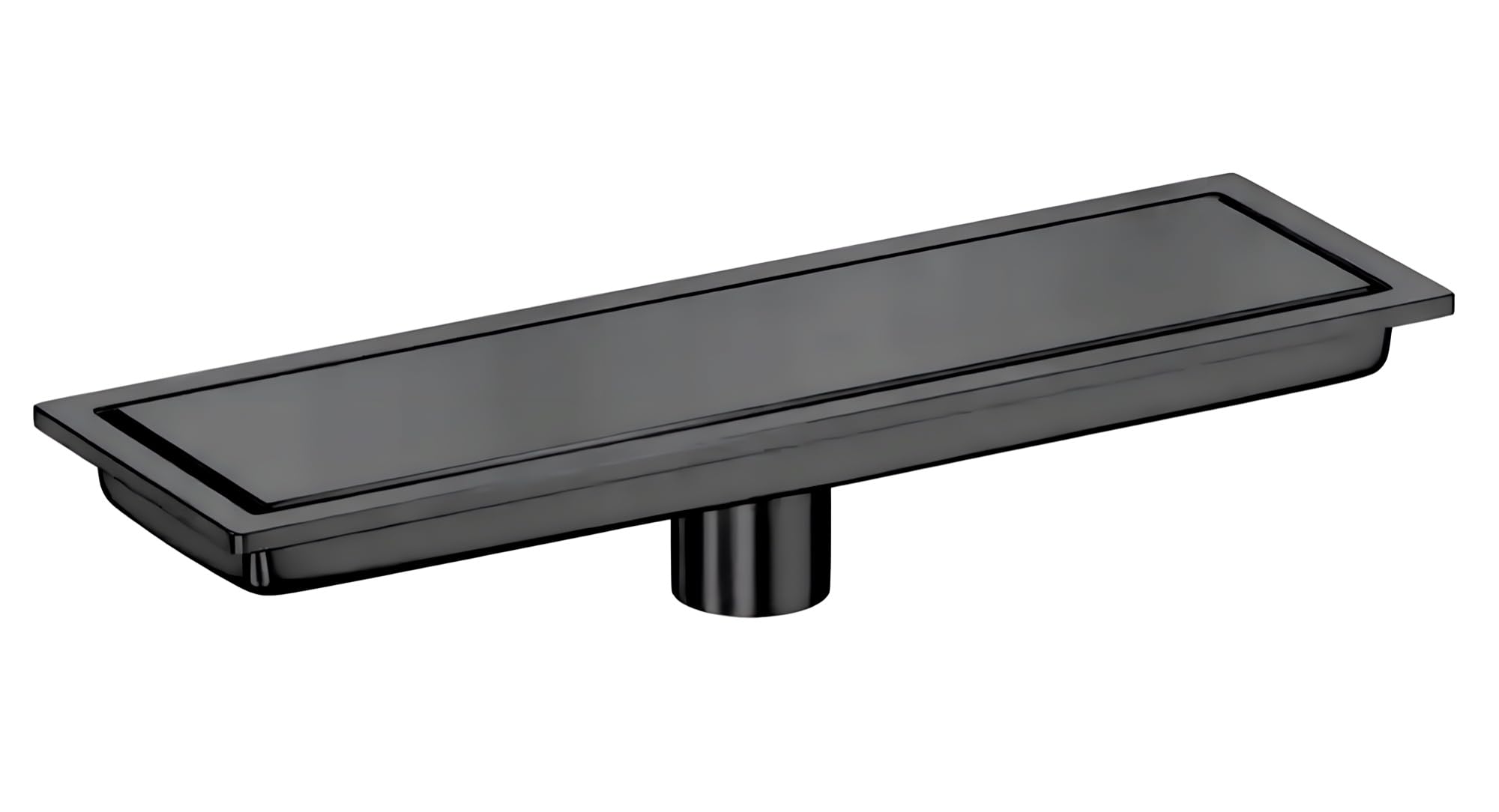24x7 eMall Black Drain 24 x 4 Inches Tile Insert Floor Drain, 304 Stainless Steel Shower Drain Channel Waste Water Floor Drain for Concealed Tile Drain Channel Cockroach Trap 60 Cm (Center Hole) (B0CXPWTNVT) Amazon Price History, Amazon Price Tracker