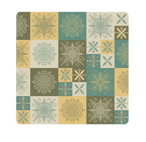 Image of Smartserve MDF Square Coasters Set of 6, 10 * 10 cm