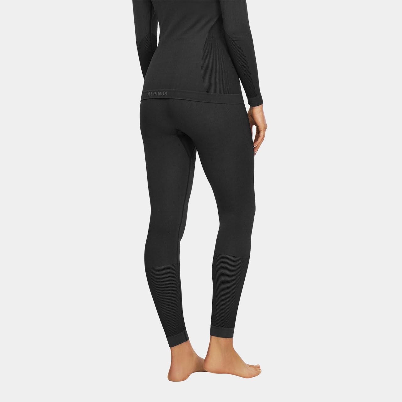 Alpinus - Thermounterwäsche Damen Set Moelv, Funktionsunterwäsche Schnelltrocknend, Thermo Unterwäsche Nahtlos, Thermowäsche, Funktionswäsche, Thermal Underwear