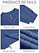 Runcati Mens Full Zip Cardigan Sweater Casual Slim Fit Knit Sweaters Stand Collar Fall Winter Ribbed Cardigan Blue