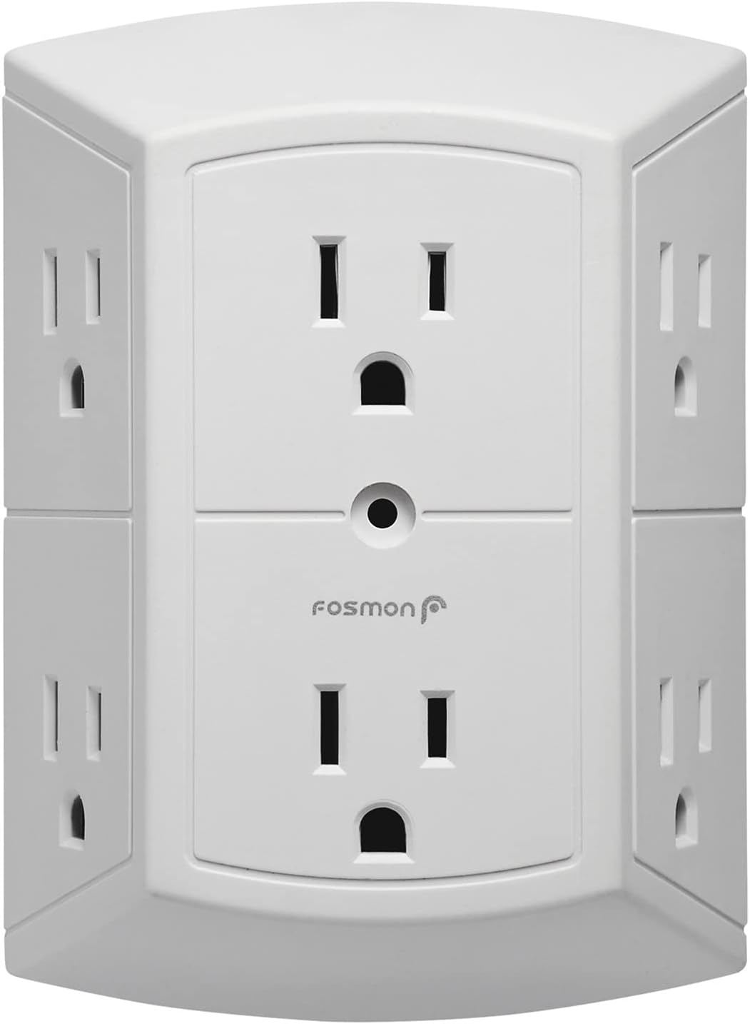 Amazon.com: Fosmon 6-Outlet Wall Plug, Six Plug Outlet Adapter ...