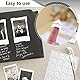 Klebeecken für Fotos, 10 Blatt Fotoecken, Fotoecke Selbstklebende Aufkleber für DIY Scrapbooking Bilderalbum
